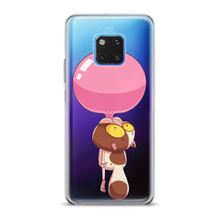 Lex Altern TPU Silicone Huawei Honor Case Cat Bubble Gum