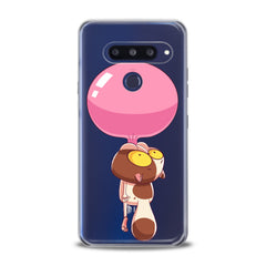 Lex Altern TPU Silicone LG Case Cat Bubble Gum