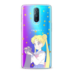 Lex Altern TPU Silicone Oppo Case Felines Sailor Moon