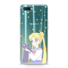 Lex Altern TPU Silicone Oppo Case Felines Sailor Moon