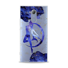 Lex Altern TPU Silicone Sony Xperia Case Blue Watercolor Sailor Moon