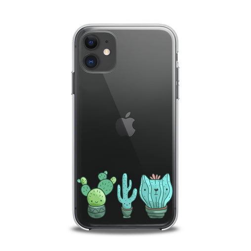 Lex Altern TPU Silicone iPhone Case Kawaii Cacti Cat