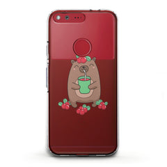 Lex Altern TPU Silicone Google Pixel Case Kawaii Baby Bear