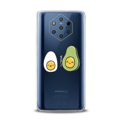 Lex Altern TPU Silicone Nokia Case Egg Avocado Friends