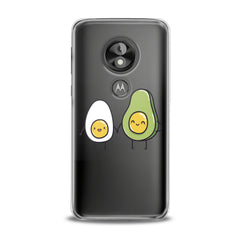 Lex Altern TPU Silicone Motorola Case Egg Avocado Friends