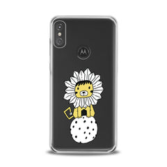 Lex Altern TPU Silicone Motorola Case Drawing Baby Lion