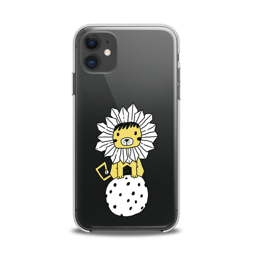 Lex Altern TPU Silicone iPhone Case Drawing Baby Lion