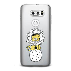 Lex Altern TPU Silicone LG Case Drawing Baby Lion