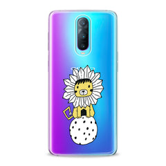 Lex Altern TPU Silicone Oppo Case Drawing Baby Lion