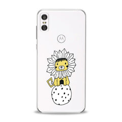 Lex Altern TPU Silicone Motorola Case Drawing Baby Lion