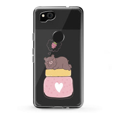 Lex Altern Google Pixel Case Dreamy Jam Bear