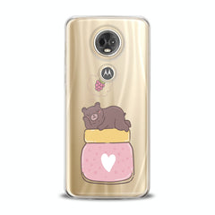 Lex Altern TPU Silicone Motorola Case Dreamy Jam Bear