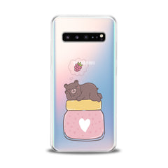 Lex Altern TPU Silicone Samsung Galaxy Case Dreamy Jam Bear