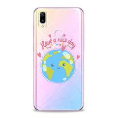 Lex Altern TPU Silicone VIVO Case Cutie Blue Earth