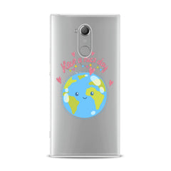 Lex Altern TPU Silicone Sony Xperia Case Cutie Blue Earth