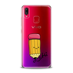 Lex Altern TPU Silicone VIVO Case Kawaii Pencil