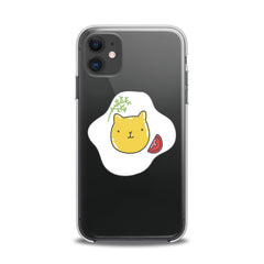 Lex Altern TPU Silicone iPhone Case Felines Scrambled Egg