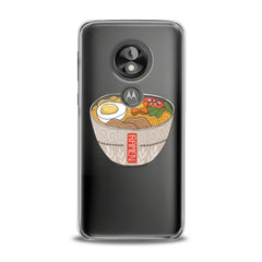 Lex Altern TPU Silicone Motorola Case Ramen Dish