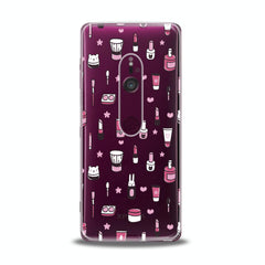 Lex Altern TPU Silicone Sony Xperia Case Cute Cosmetics