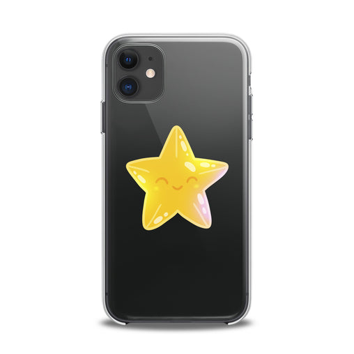 Lex Altern TPU Silicone iPhone Case Kawaii Yellow Star