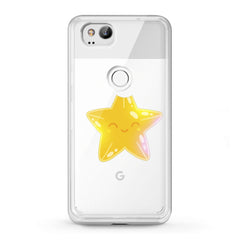 Lex Altern TPU Silicone Google Pixel Case Kawaii Yellow Star