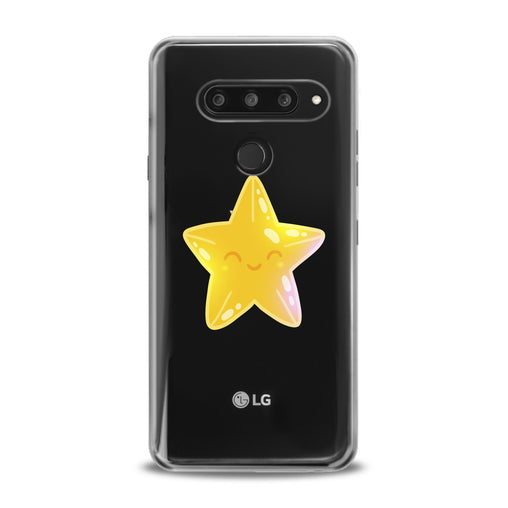 Lex Altern Kawaii Yellow Star LG Case