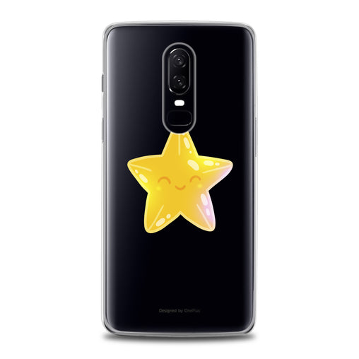 Lex Altern Kawaii Yellow Star OnePlus Case