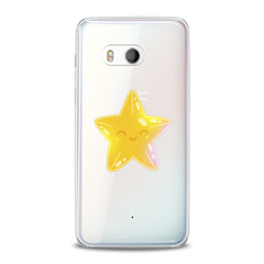 Lex Altern TPU Silicone HTC Case Kawaii Yellow Star