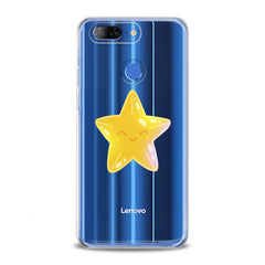 Lex Altern TPU Silicone Lenovo Case Kawaii Yellow Star