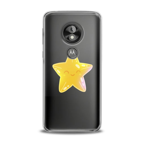 Lex Altern Kawaii Yellow Star Motorola Case