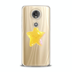 Lex Altern TPU Silicone Motorola Case Kawaii Yellow Star