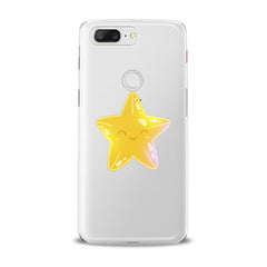 Lex Altern TPU Silicone OnePlus Case Kawaii Yellow Star