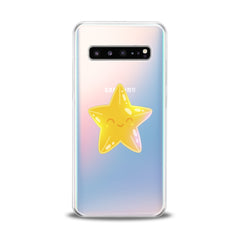 Lex Altern TPU Silicone Samsung Galaxy Case Kawaii Yellow Star