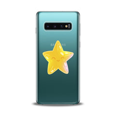 Lex Altern Kawaii Yellow Star Samsung Galaxy Case