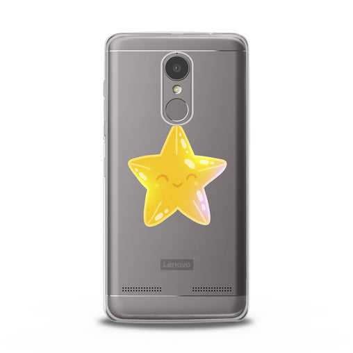 Lex Altern Kawaii Yellow Star Lenovo Case