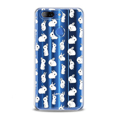 Lex Altern TPU Silicone Lenovo Case Cute White Bunnies Pattern