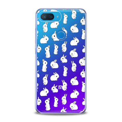 Lex Altern TPU Silicone Xiaomi Redmi Mi Case Cute White Bunnies Pattern