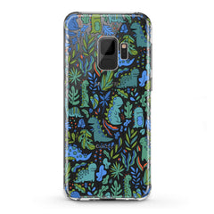 Lex Altern TPU Silicone Samsung Galaxy Case Cute Green Dinos