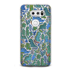 Lex Altern Cute Green Dinos LG Case