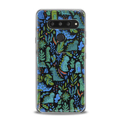 Lex Altern TPU Silicone LG Case Cute Green Dinos