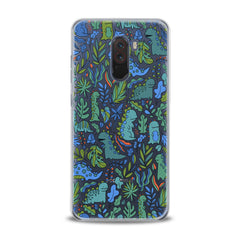 Lex Altern TPU Silicone Xiaomi Redmi Mi Case Cute Green Dinos