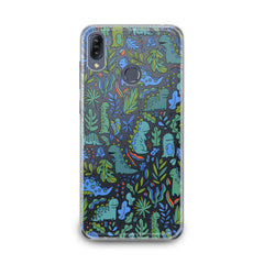 Lex Altern TPU Silicone Asus Zenfone Case Cute Green Dinos