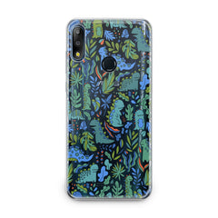 Lex Altern TPU Silicone Asus Zenfone Case Cute Green Dinos