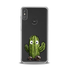 Lex Altern TPU Silicone Motorola Case Kawaii Cacti Print