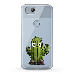 Lex Altern TPU Silicone Google Pixel Case Kawaii Cacti Print