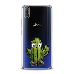 Lex Altern TPU Silicone VIVO Case Kawaii Cacti Print