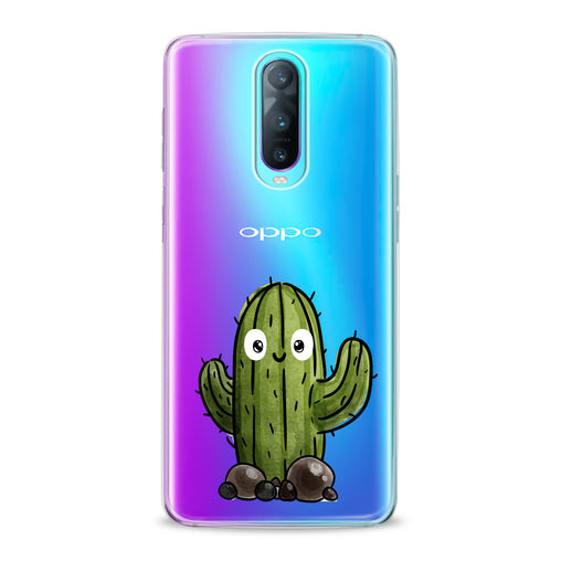 Lex Altern Kawaii Cacti Print Oppo Case