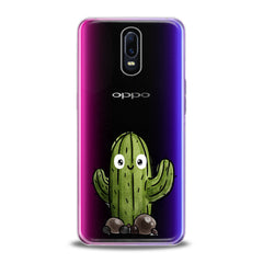 Lex Altern TPU Silicone Oppo Case Kawaii Cacti Print