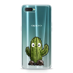 Lex Altern TPU Silicone Oppo Case Kawaii Cacti Print