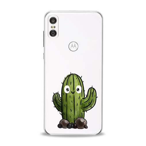 Lex Altern Kawaii Cacti Print Motorola Case